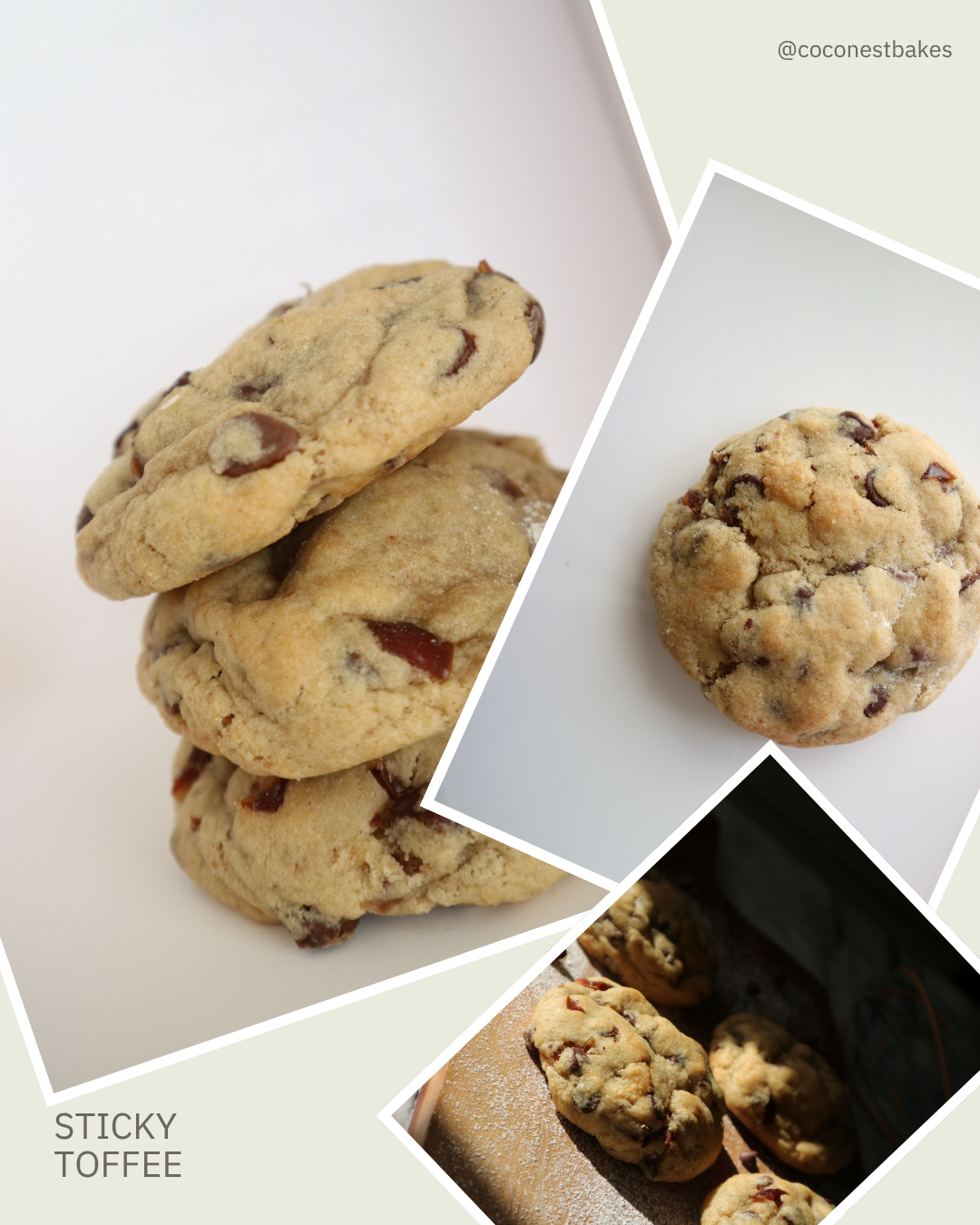 Sticky Toffee Cookie