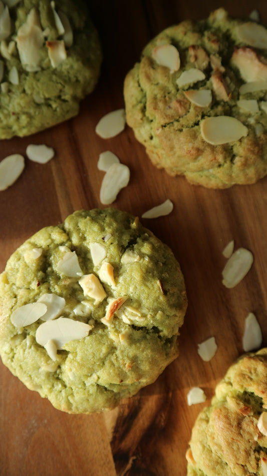 Coconut Pandan Cookie