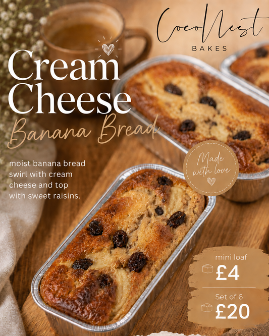 Cream Cheese Banana Bread